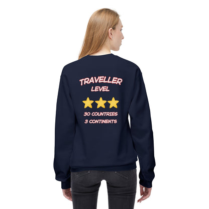 Felpa Unisex con stampa esclusiva T&t21 Traveller