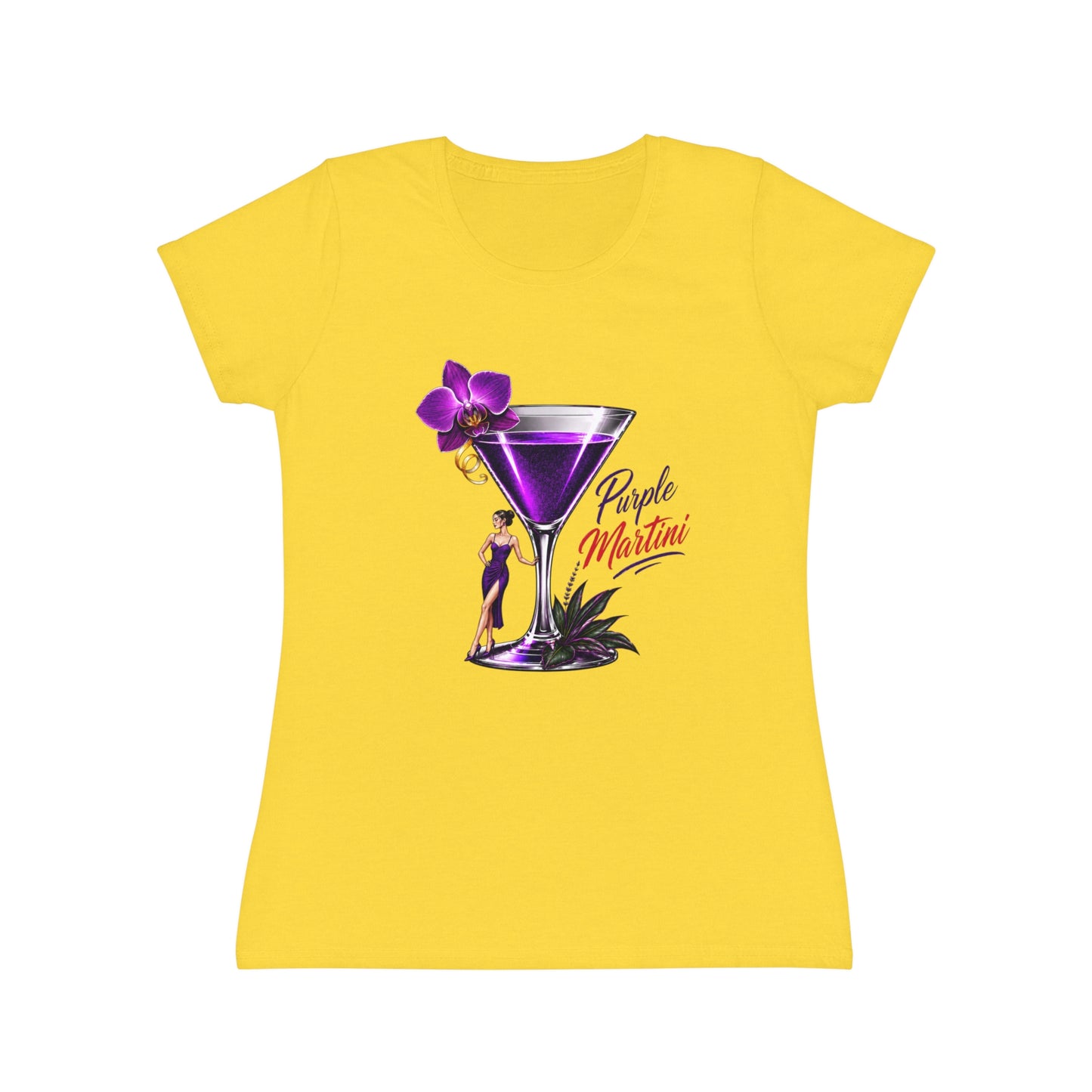 T-shirt donna Purple Viola – Maglietta retrò con stampa
