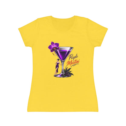 T-shirt donna Purple Viola – Maglietta retrò con stampa