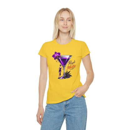 T-shirt donna Purple Viola – Maglietta retrò con stampa