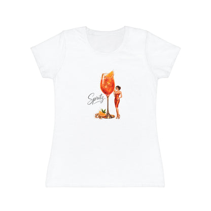 T-shirt donna Aperol Spritz – Maglietta estiva retrò con grafica cocktail