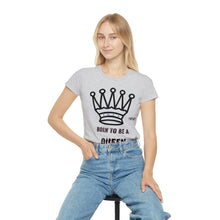 Carica l&#39;immagine nel visualizzatore di Gallery, T-Shirt Donna Born to be a Queen Thisandthat21.com Style
