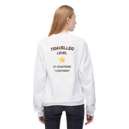 Felpa Unisex con stampa esclusiva T&t21 Traveller