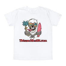 Carica l&#39;immagine nel visualizzatore di Gallery, T-Shirt Unisex Skull Surf Thisandthat21.com
