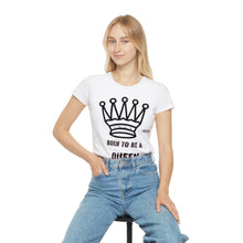 Carica l&#39;immagine nel visualizzatore di Gallery, T-Shirt Donna Born to be a Queen Thisandthat21.com Style
