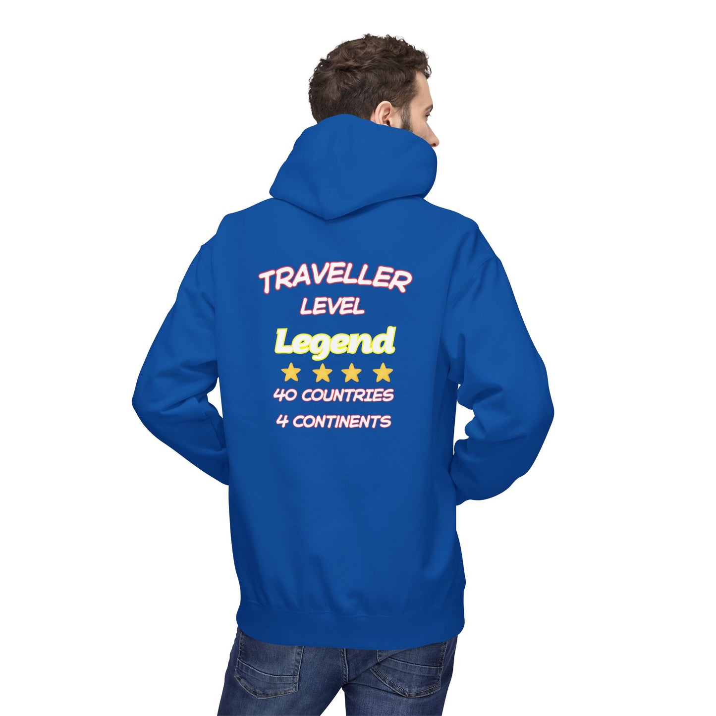 Felpa Unisex con cappuccio e stampa esclusiva T&t21 Legend