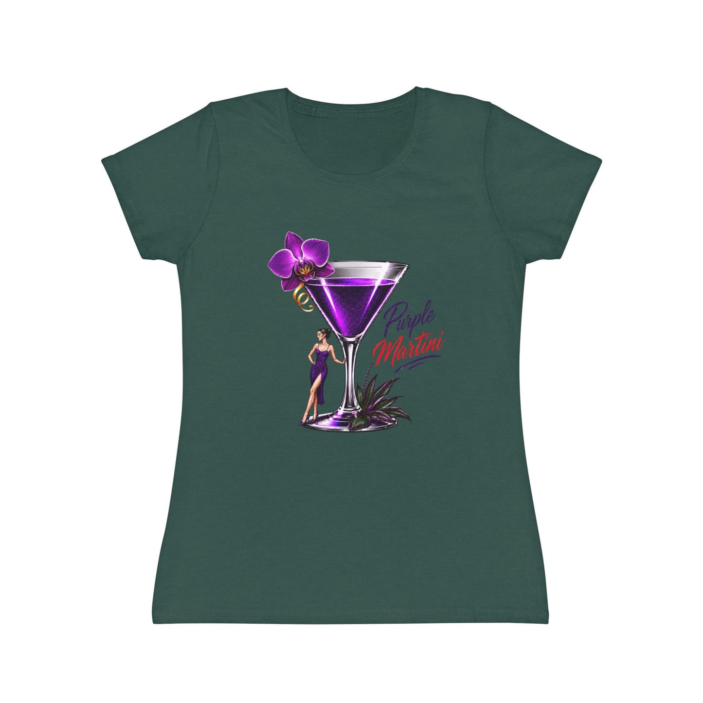T-shirt donna Purple Viola – Maglietta retrò con stampa