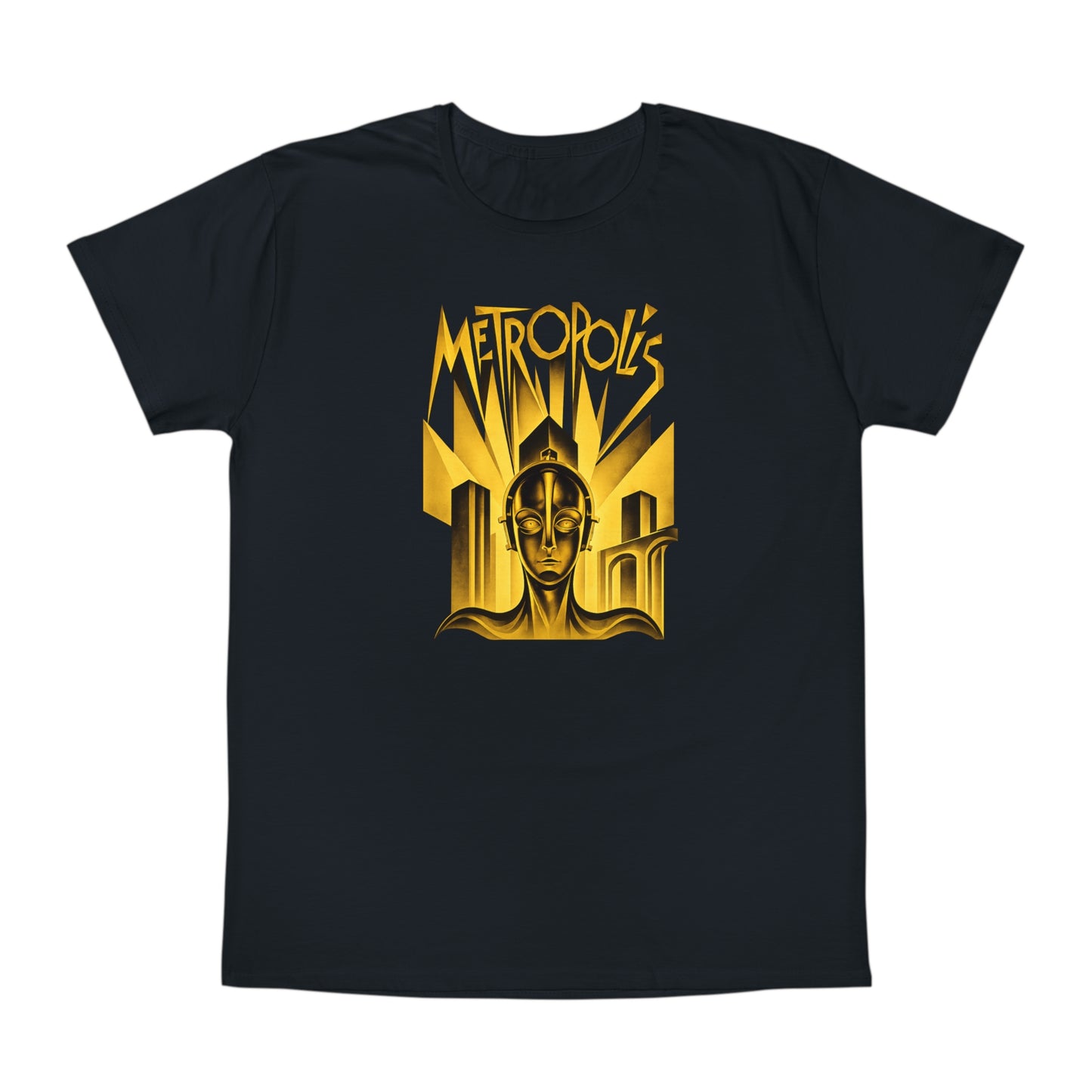 Metropolis Art Deco T-Shirt — Unisex Retro Robot Poster Tee
