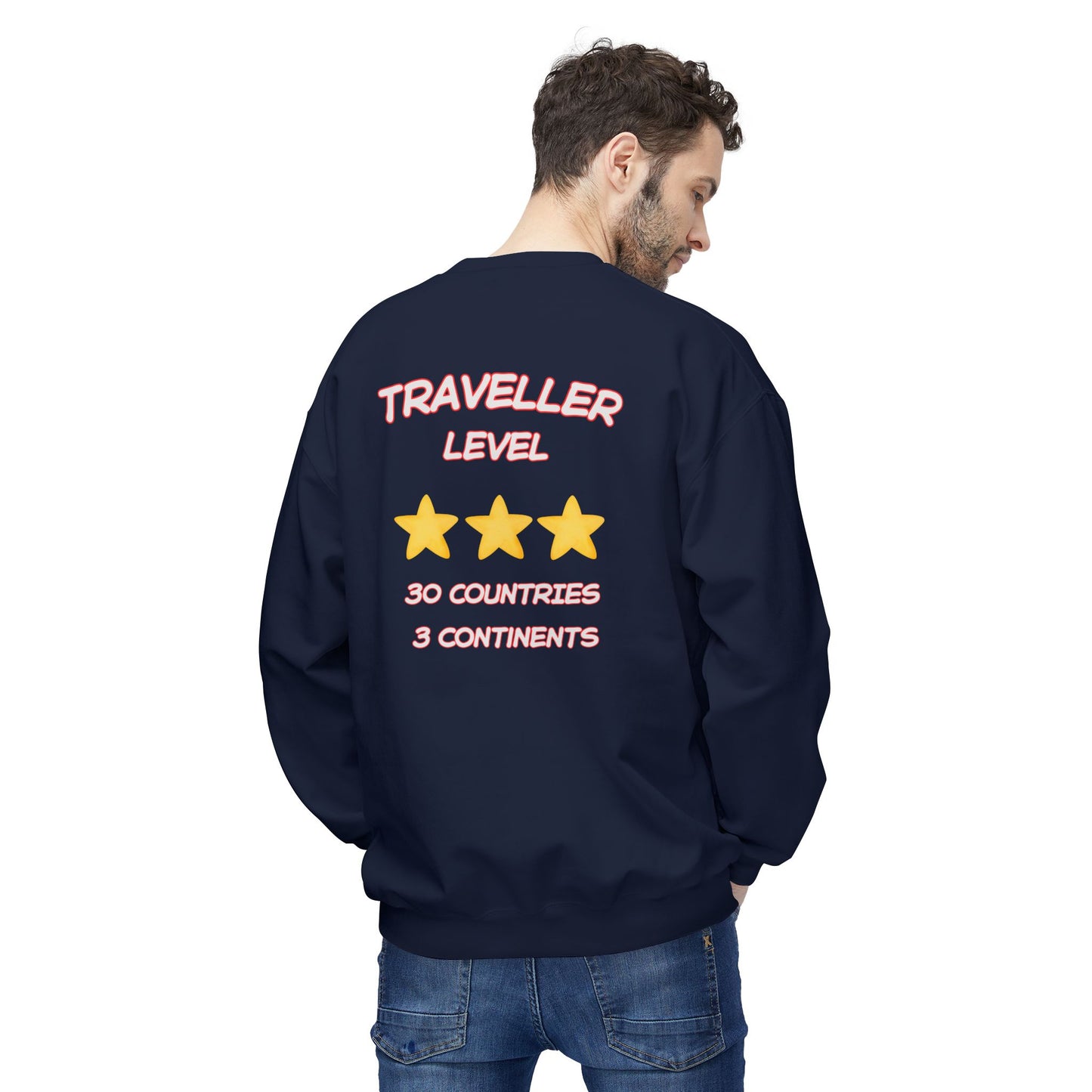 Felpa Unisex con stampa esclusiva T&t21 Traveller