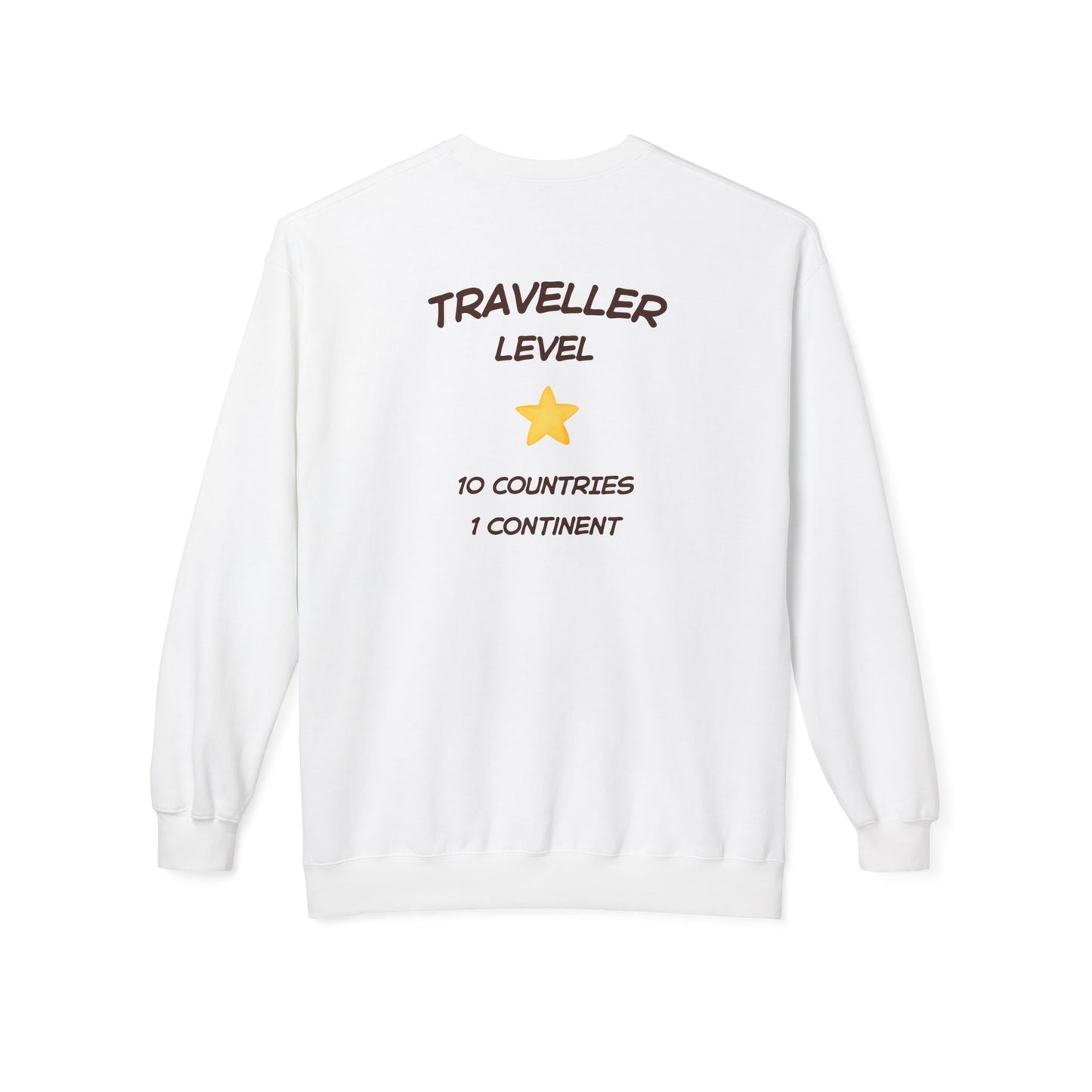 Felpa Unisex con stampa esclusiva T&t21 Traveller