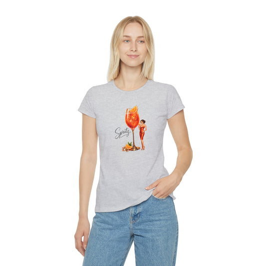 T-shirt donna Aperol Spritz – Maglietta estiva retrò con grafica cocktail