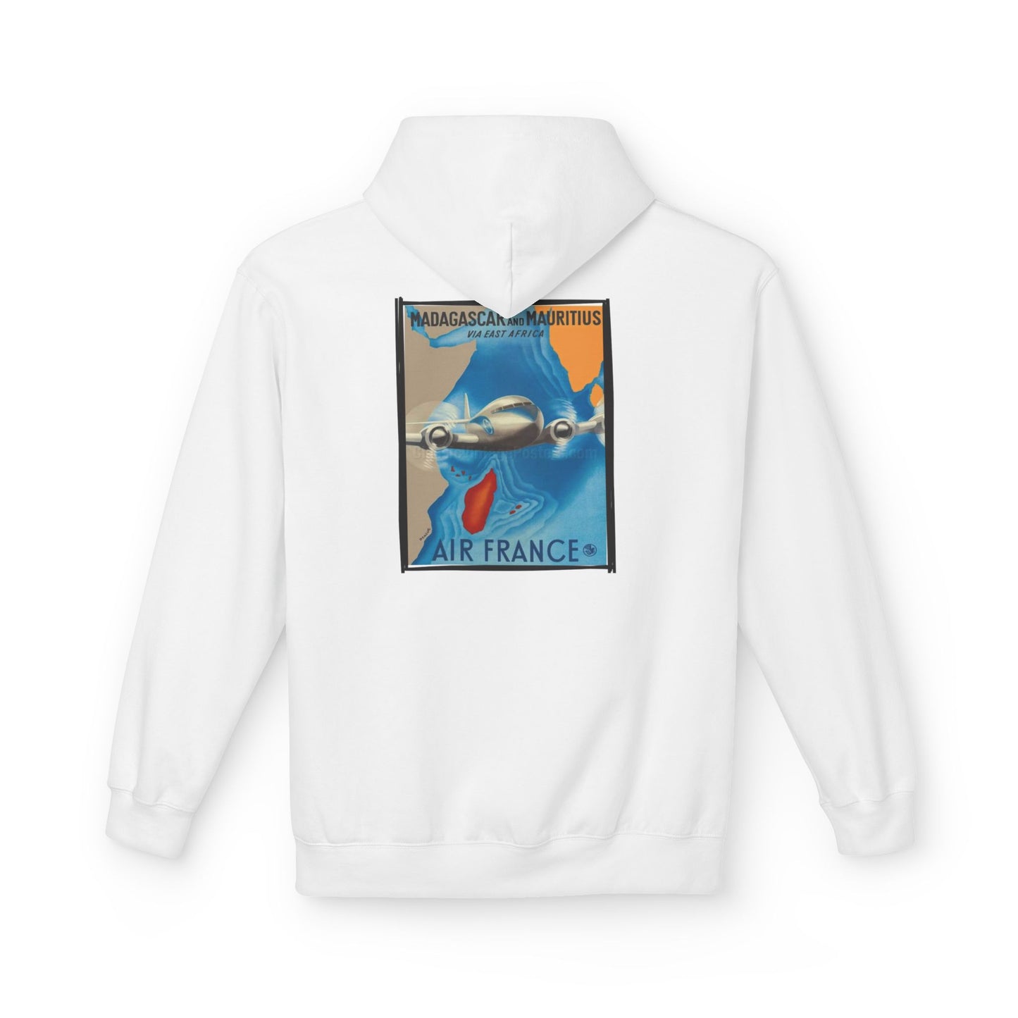 Felpa Unisex con cappuccio e stampa esclusiva T&t21 Fly