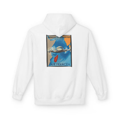 Felpa Unisex con cappuccio e stampa esclusiva T&t21 Fly