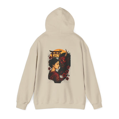 Felpa Unisex con cappuccio e stampa esclusiva T&t21 Anime