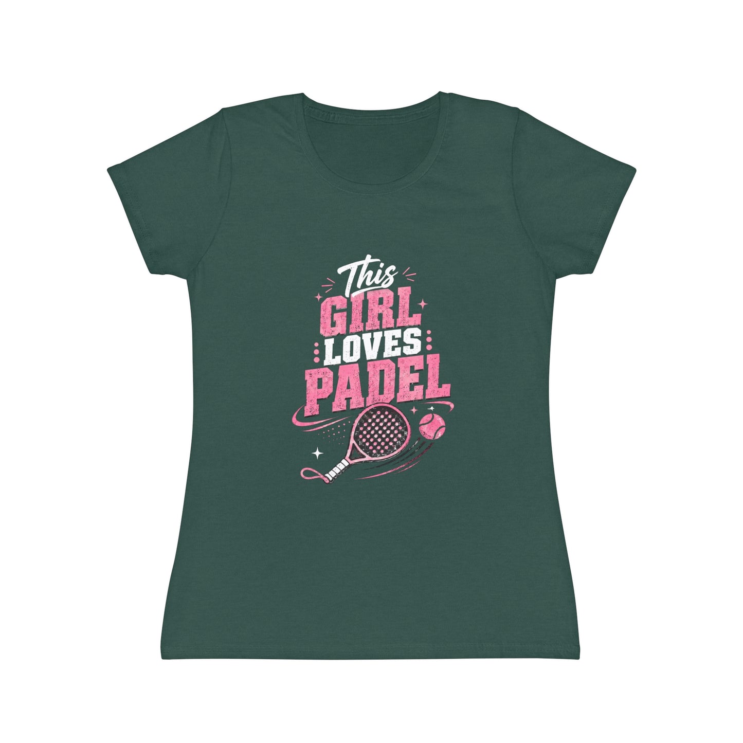 Maglietta Donna Padel Vintage | T-Shirt Sportiva Slim Fit