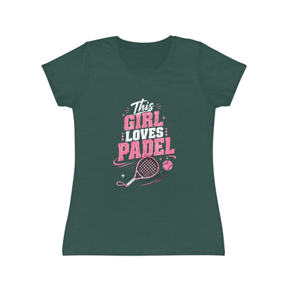 Maglietta Donna Padel Vintage | T-Shirt Sportiva Slim Fit