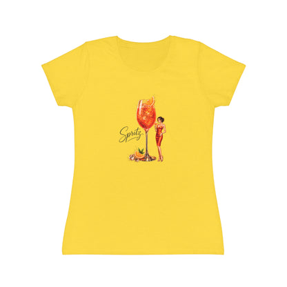 T-shirt donna Aperol Spritz – Maglietta estiva retrò con grafica cocktail