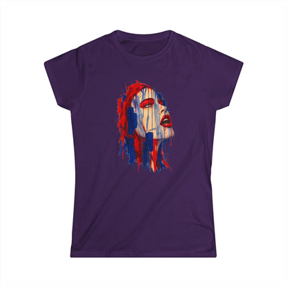 Women's Black Softstyle Tee — Classic Fitted Women's T-Shirt