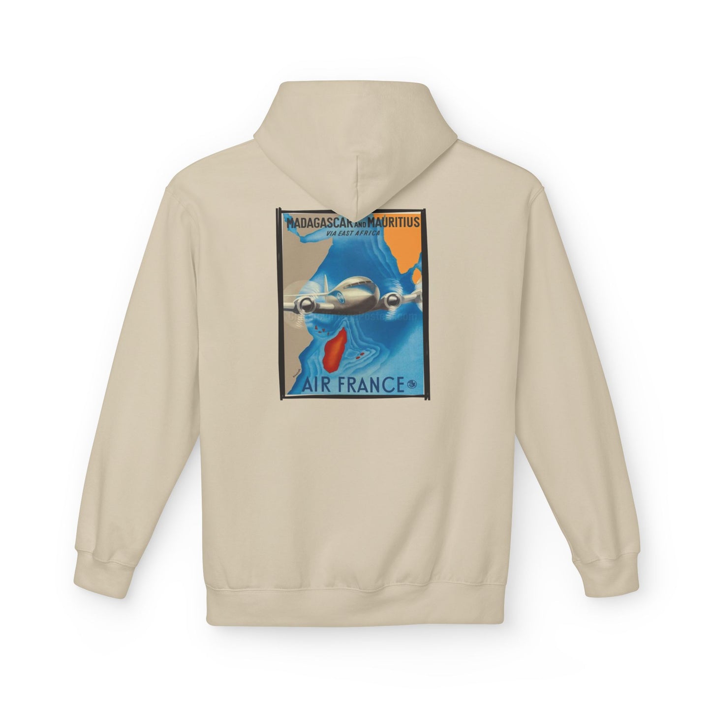 Felpa Unisex con cappuccio e stampa esclusiva T&t21 Fly