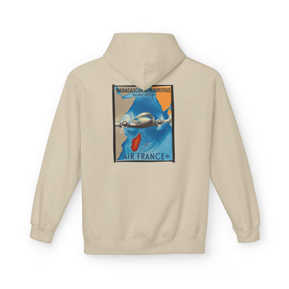 Felpa Unisex con cappuccio e stampa esclusiva T&t21 Fly