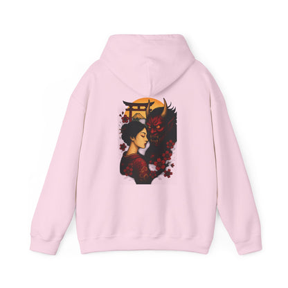Felpa Unisex con cappuccio e stampa esclusiva T&t21 Anime