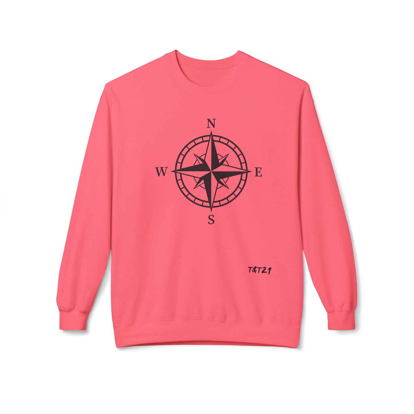 Felpa Unisex con stampa esclusiva T&t21 North