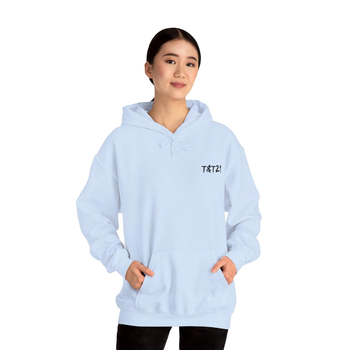 Felpa Unisex con cappuccio e stampa esclusiva T&t21 Anime
