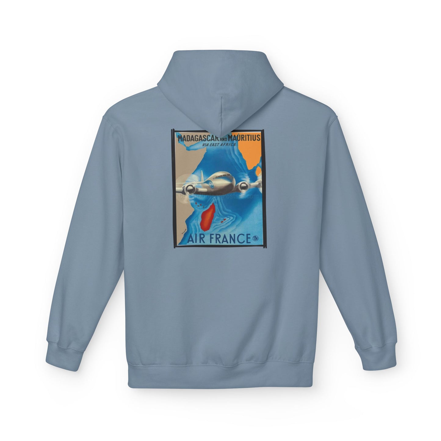 Felpa Unisex con cappuccio e stampa esclusiva T&t21 Fly