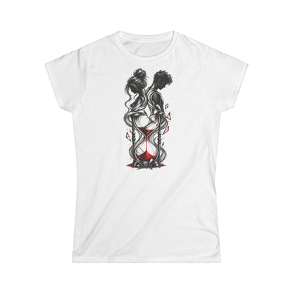 Women’s Tee — Plain White Short Sleeve Softstyle Shirt