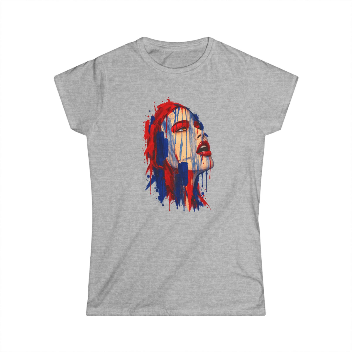 Women's Black Softstyle Tee — Classic Fitted Women's T-Shirt