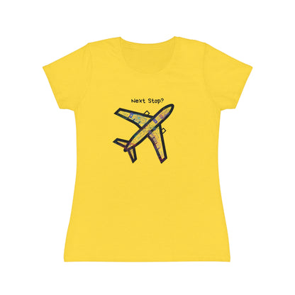 T-shirt Donna Slim Next Stop?