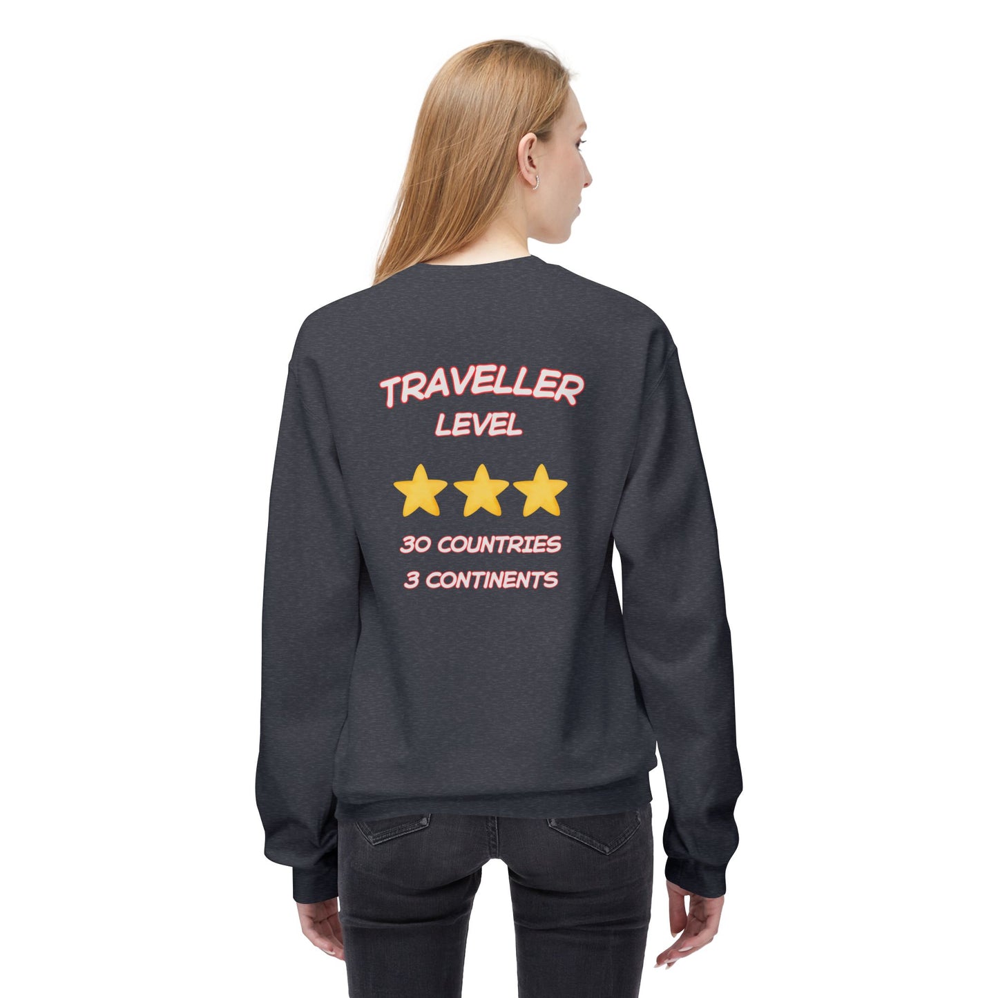 Felpa Unisex con stampa esclusiva T&t21 Traveller