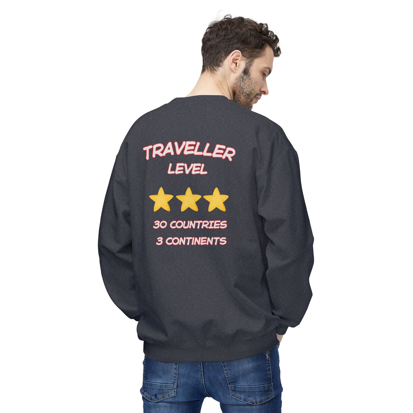 Felpa Unisex con stampa esclusiva T&t21 Traveller