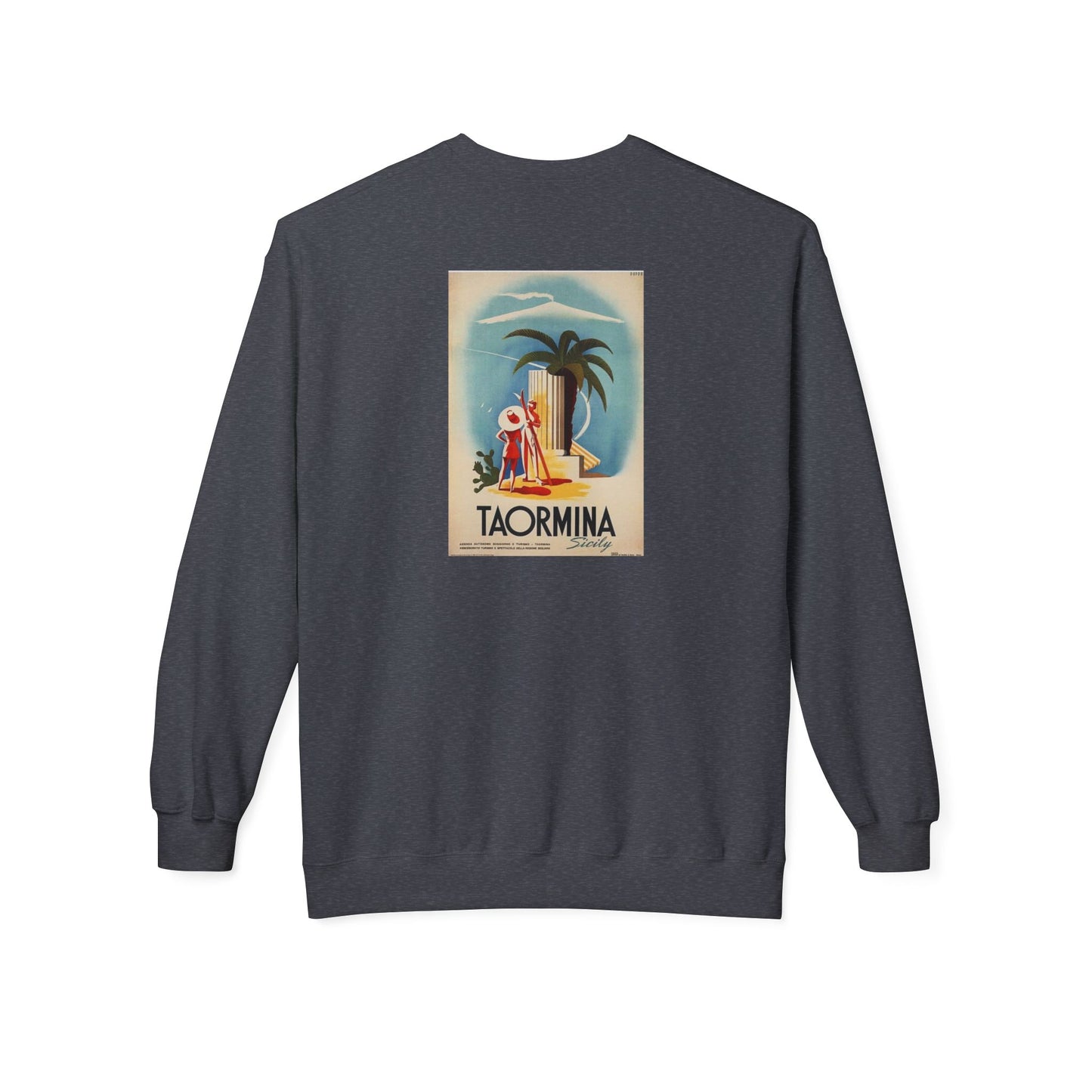 Felpa Unisex con stampa esclusiva T&t21 Taormina