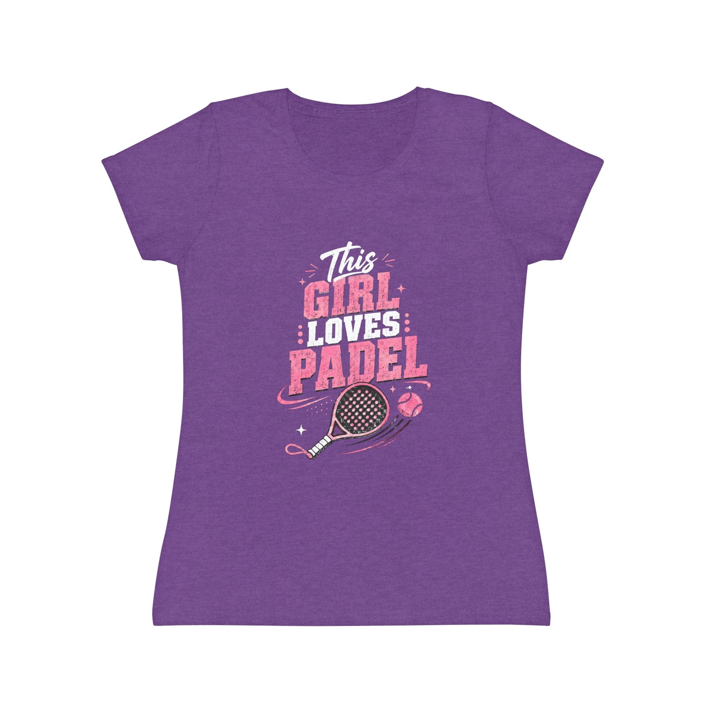 Maglietta Donna Padel Vintage | T-Shirt Sportiva Slim Fit