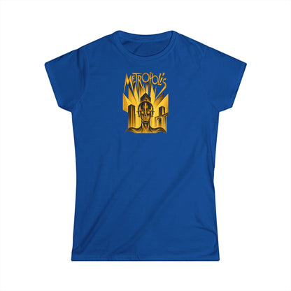 Metropolis Art Deco T-Shirt — Retro Robot Poster Tee