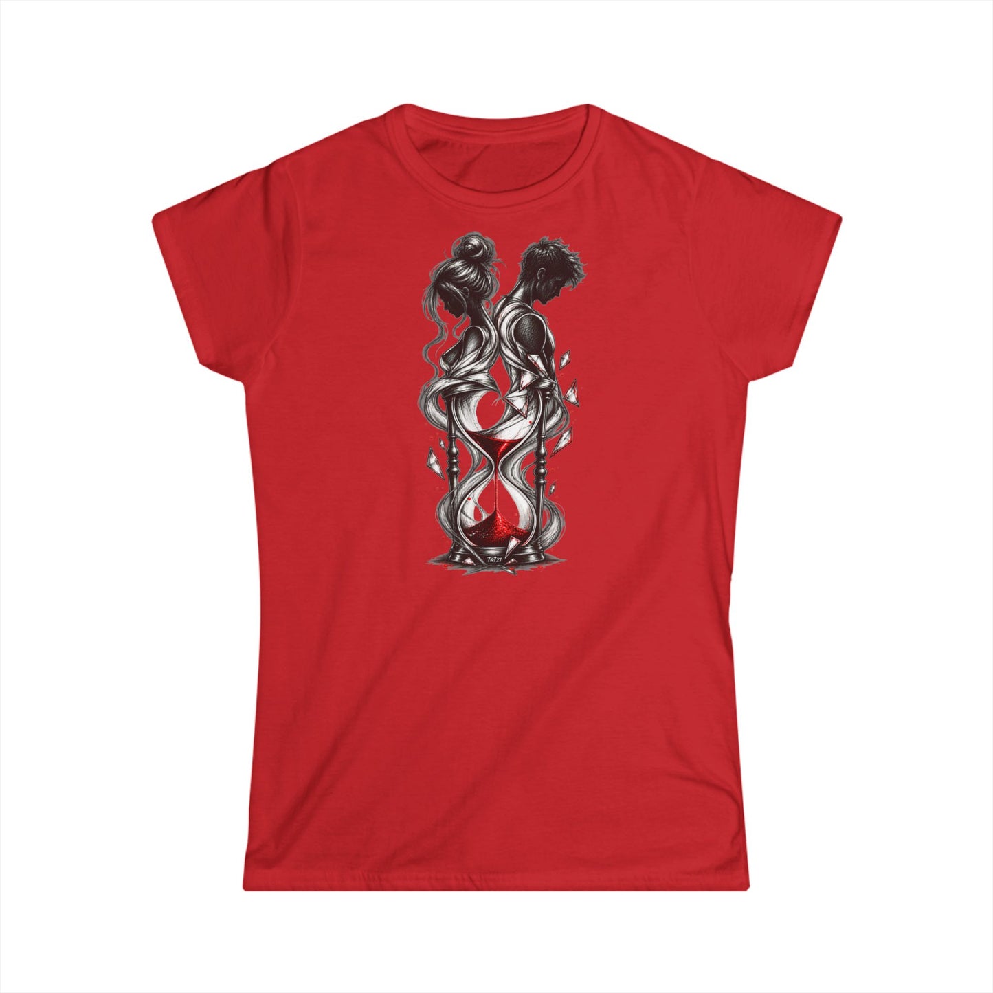 Women’s Tee — Plain White Short Sleeve Softstyle Shirt