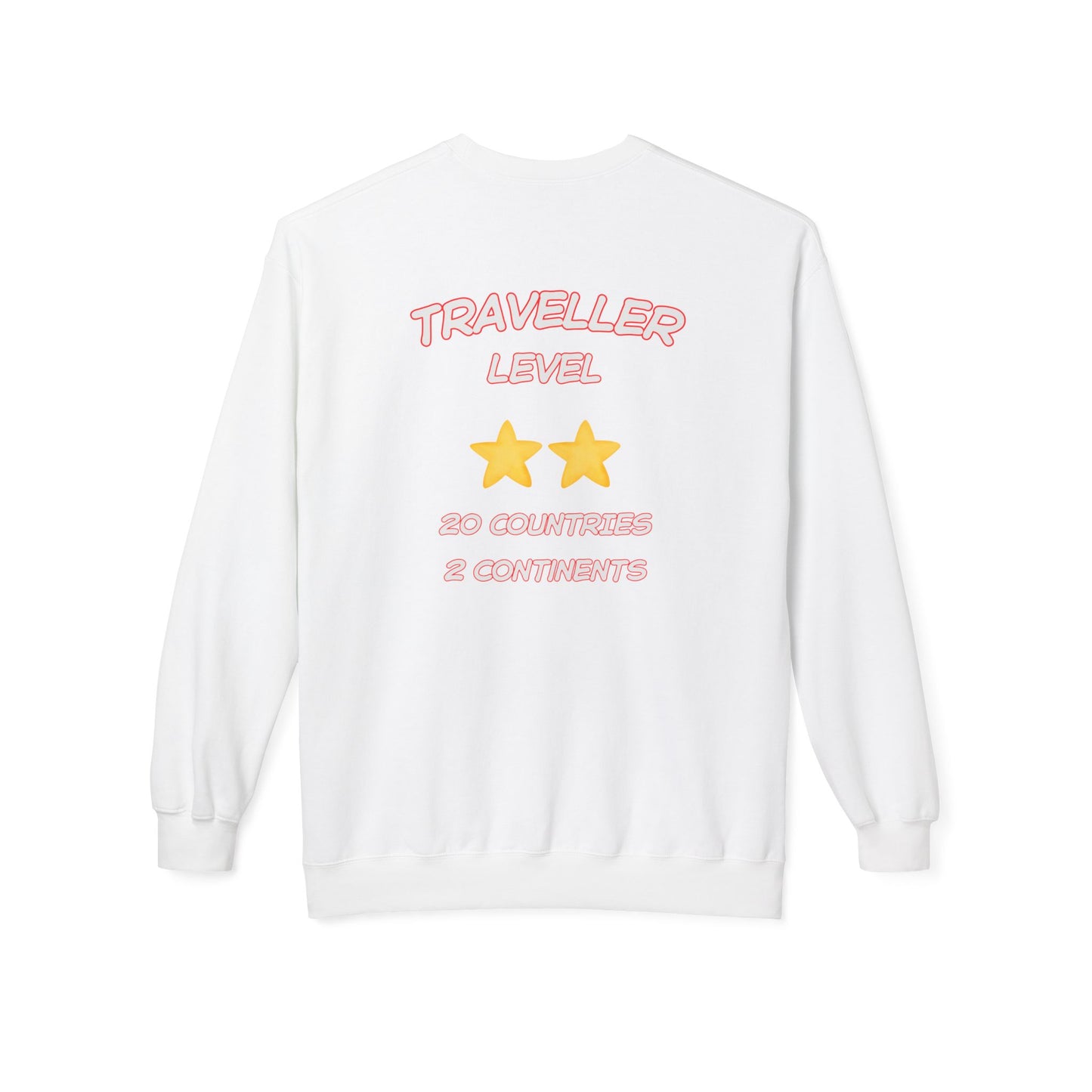 Felpa Unisex con stampa esclusiva T&t21 Traveller 20