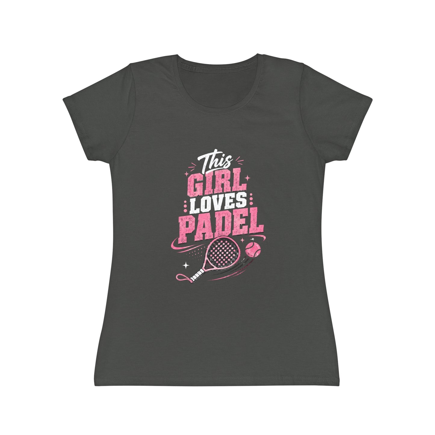 Maglietta Donna Padel Vintage | T-Shirt Sportiva Slim Fit