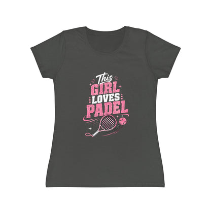 Maglietta Donna Padel Vintage | T-Shirt Sportiva Slim Fit