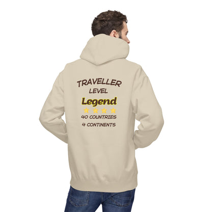 Felpa Unisex con cappuccio e stampa esclusiva T&t21 Legend