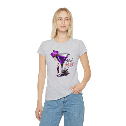 T-shirt donna Purple Viola – Maglietta retrò con stampa