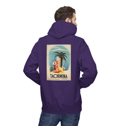 Felpa Unisex con cappuccio e stampa esclusiva T&t21 Taormina