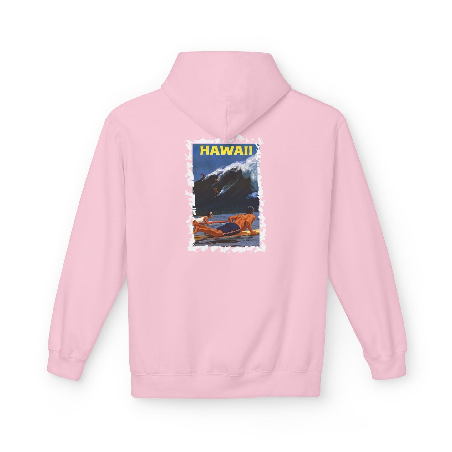 Felpa Unisex con cappuccio e stampa esclusiva T&t21 Hawaii