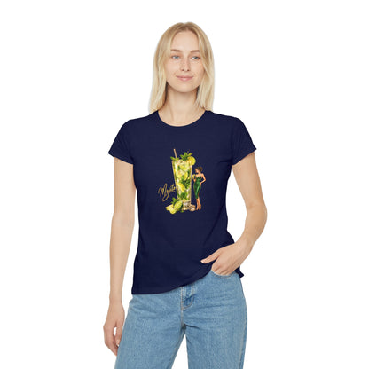 T-shirt donna Mojito Cocktail – Maglietta estiva retrò con grafica vintage