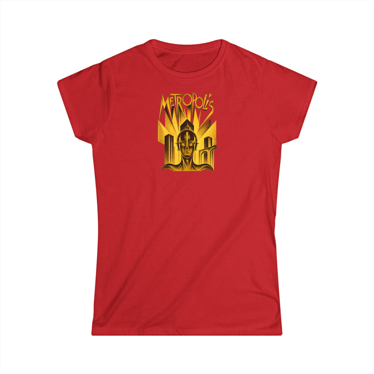 Metropolis Art Deco T-Shirt — Retro Robot Poster Tee