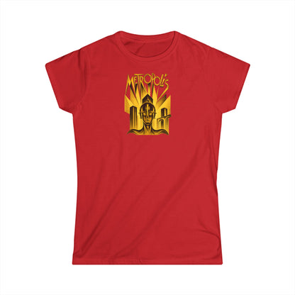 Metropolis Art Deco T-Shirt — Retro Robot Poster Tee