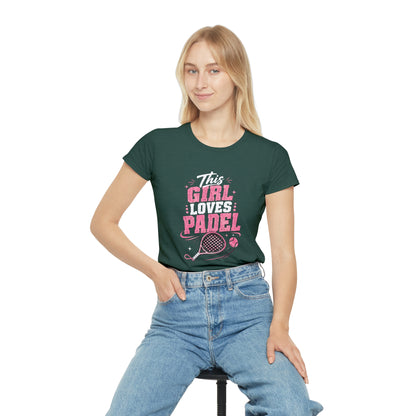 Maglietta Donna Padel Vintage | T-Shirt Sportiva Slim Fit