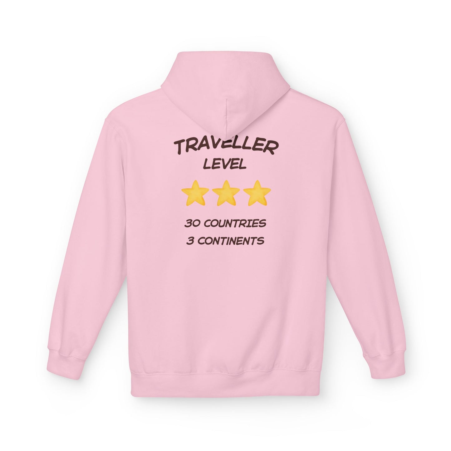 Felpa Unisex con cappuccio e stampa esclusiva T&t21 Traveller 30