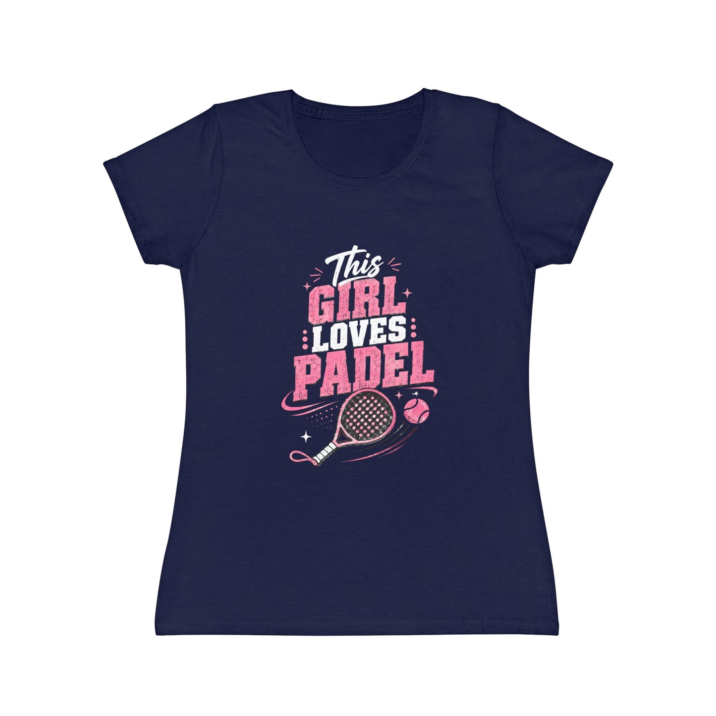 Maglietta Donna Padel Vintage | T-Shirt Sportiva Slim Fit